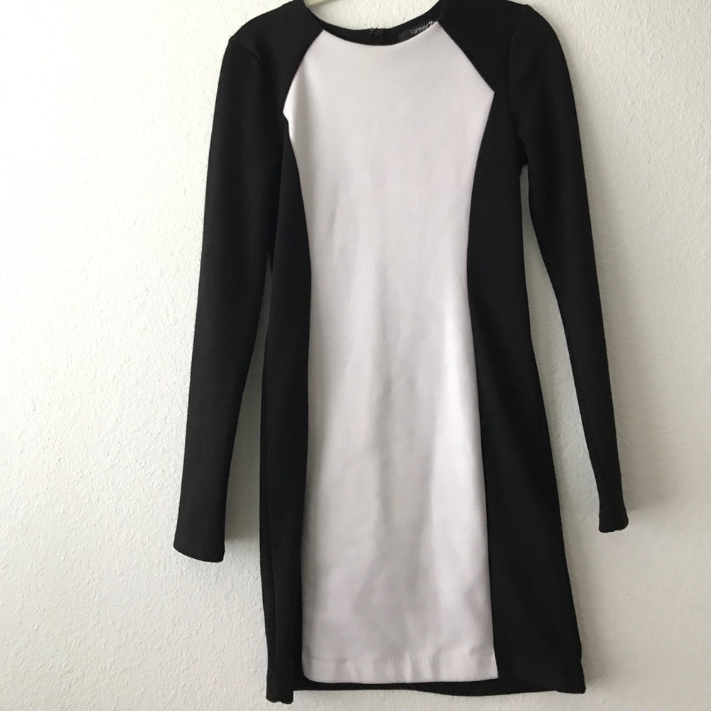 Forever 21 bodycon panel dress