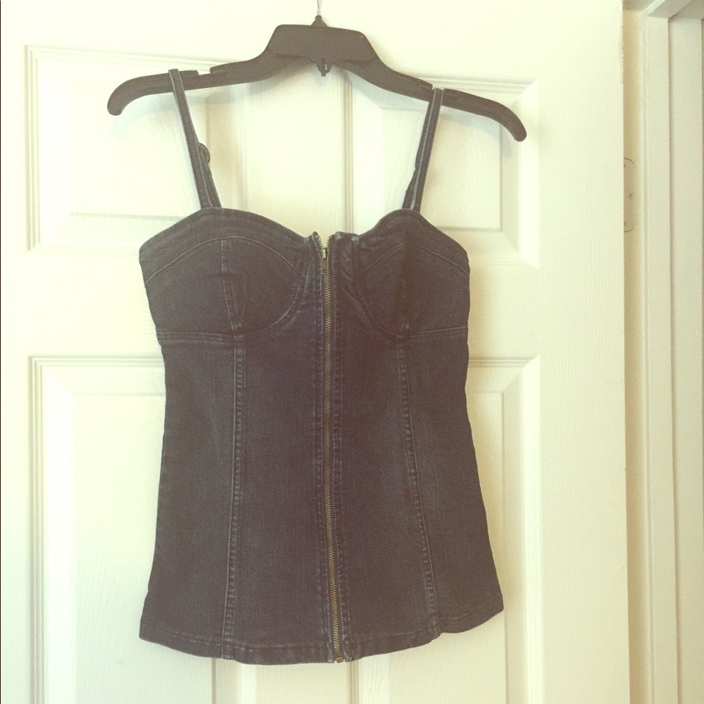 Denim Guess top