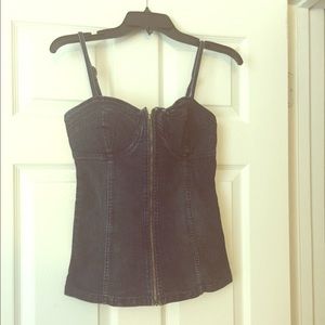 Denim Guess top