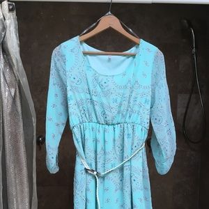 Pink Blush Maternity Dress