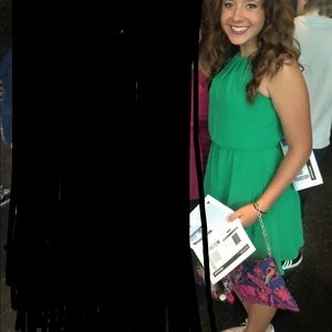 Darling Dina Be green dress From Francesca's