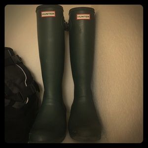 Hunter rain boots