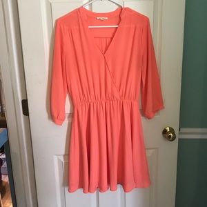 Francesca's Coral Dress
