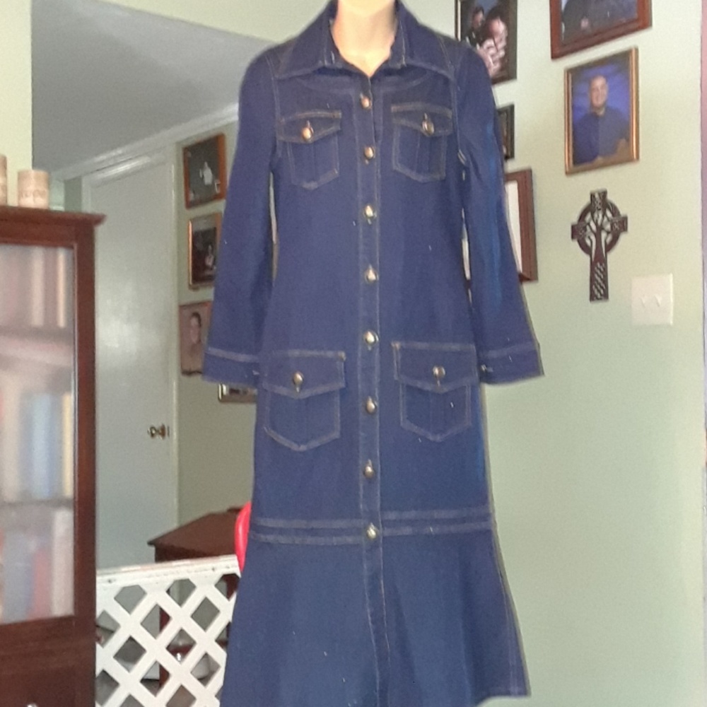 Miranda and Moca  jean dress