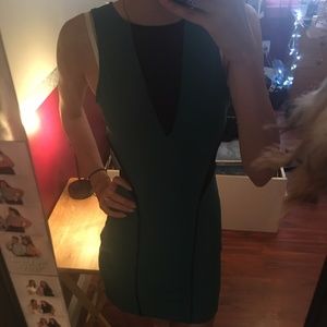 Green dress