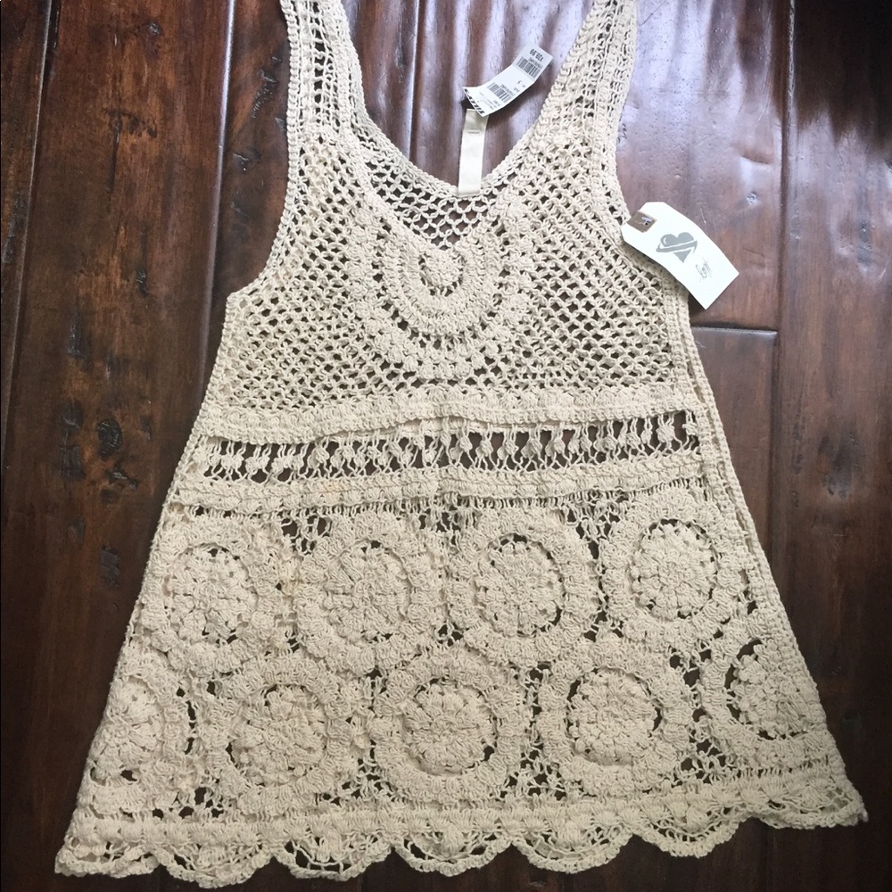 Boho Crochet Tank Top