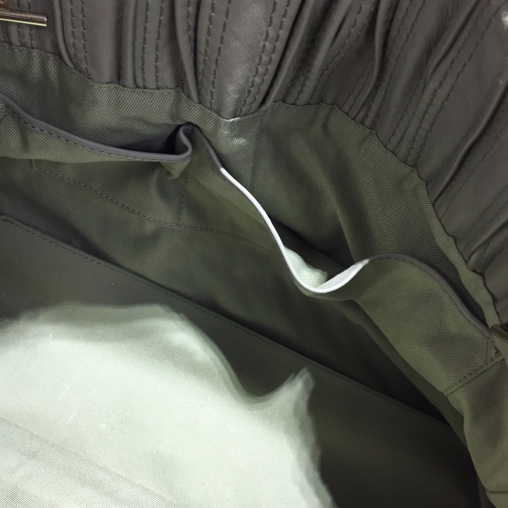 BULGARI Bvlgari Monete Coin Charms Taupe Handbag