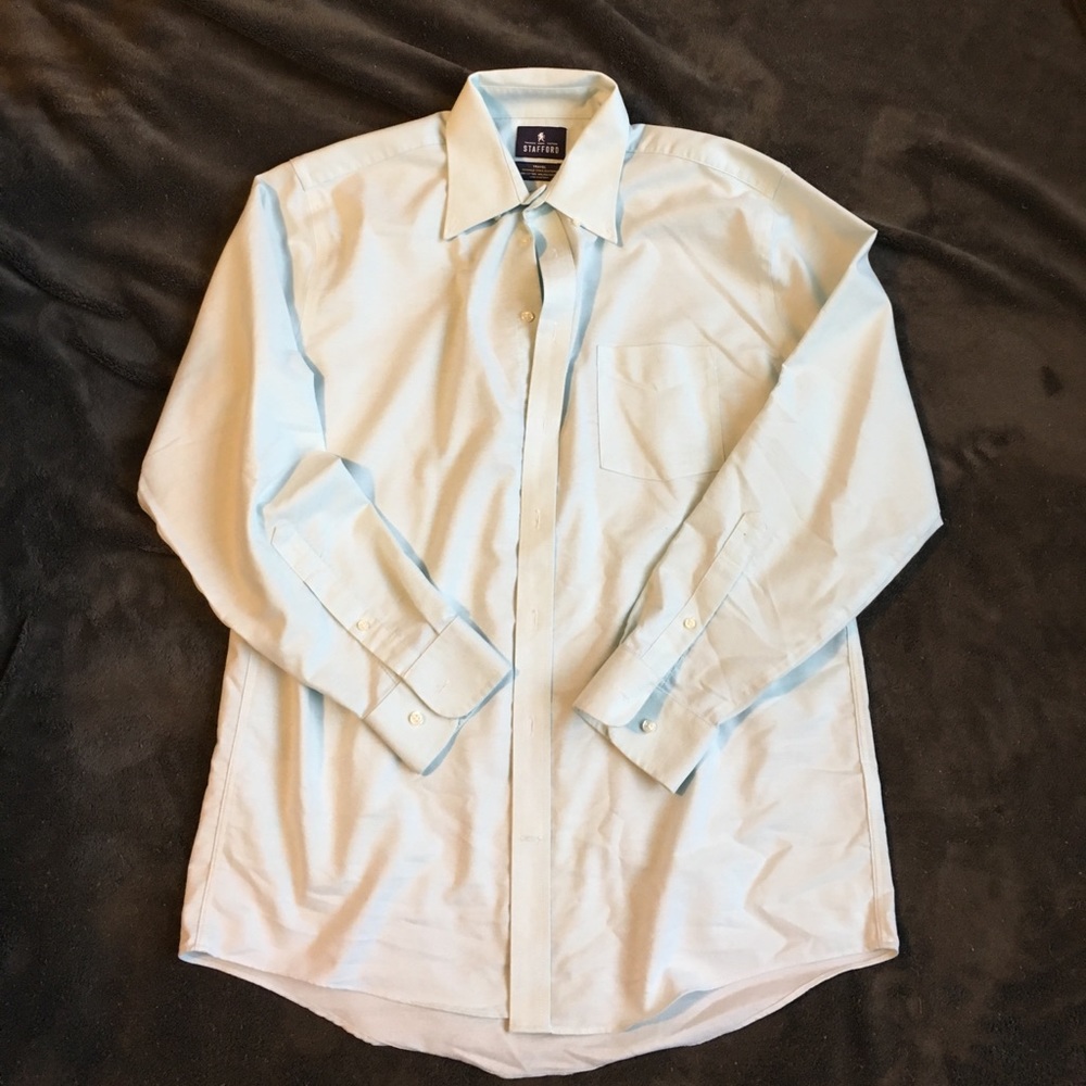 Teal button down oxford