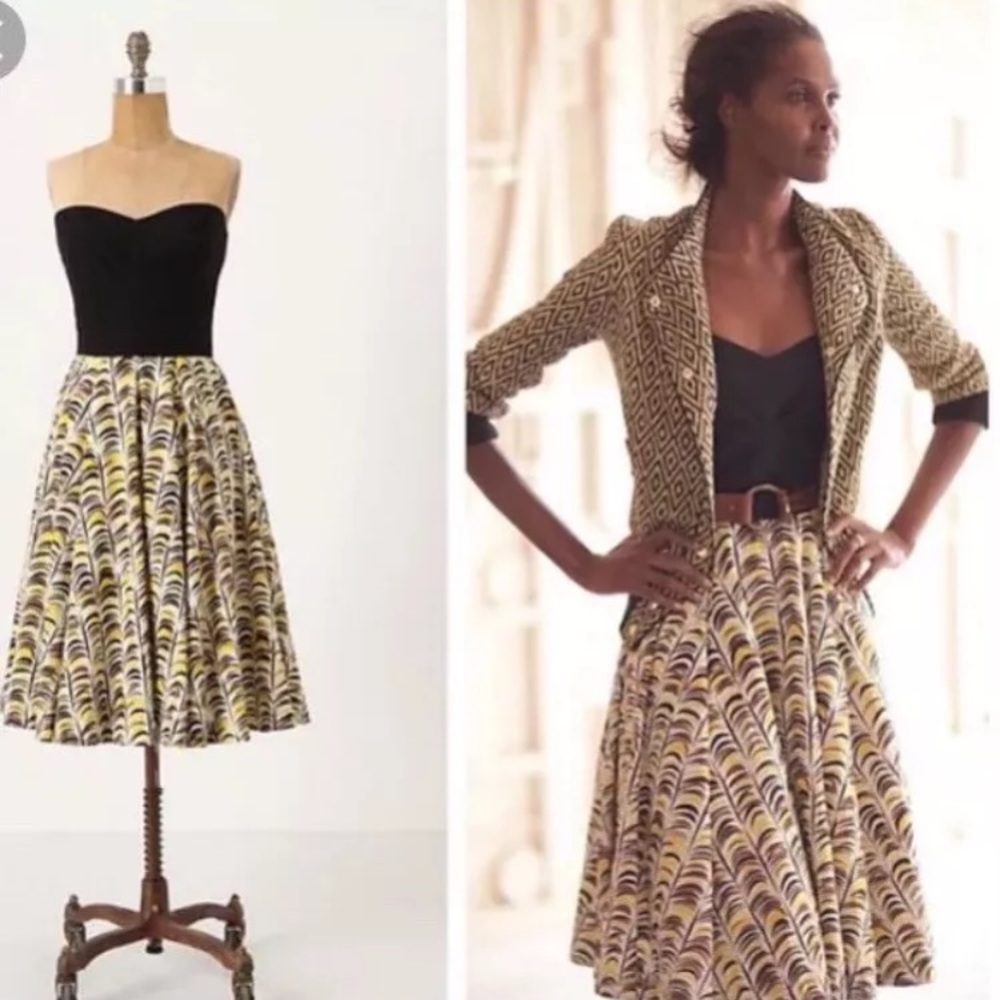 Anthropologie Girls from Savoy halter dress Size 2