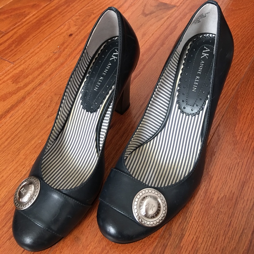 AK Anne Klein Navy Shoes