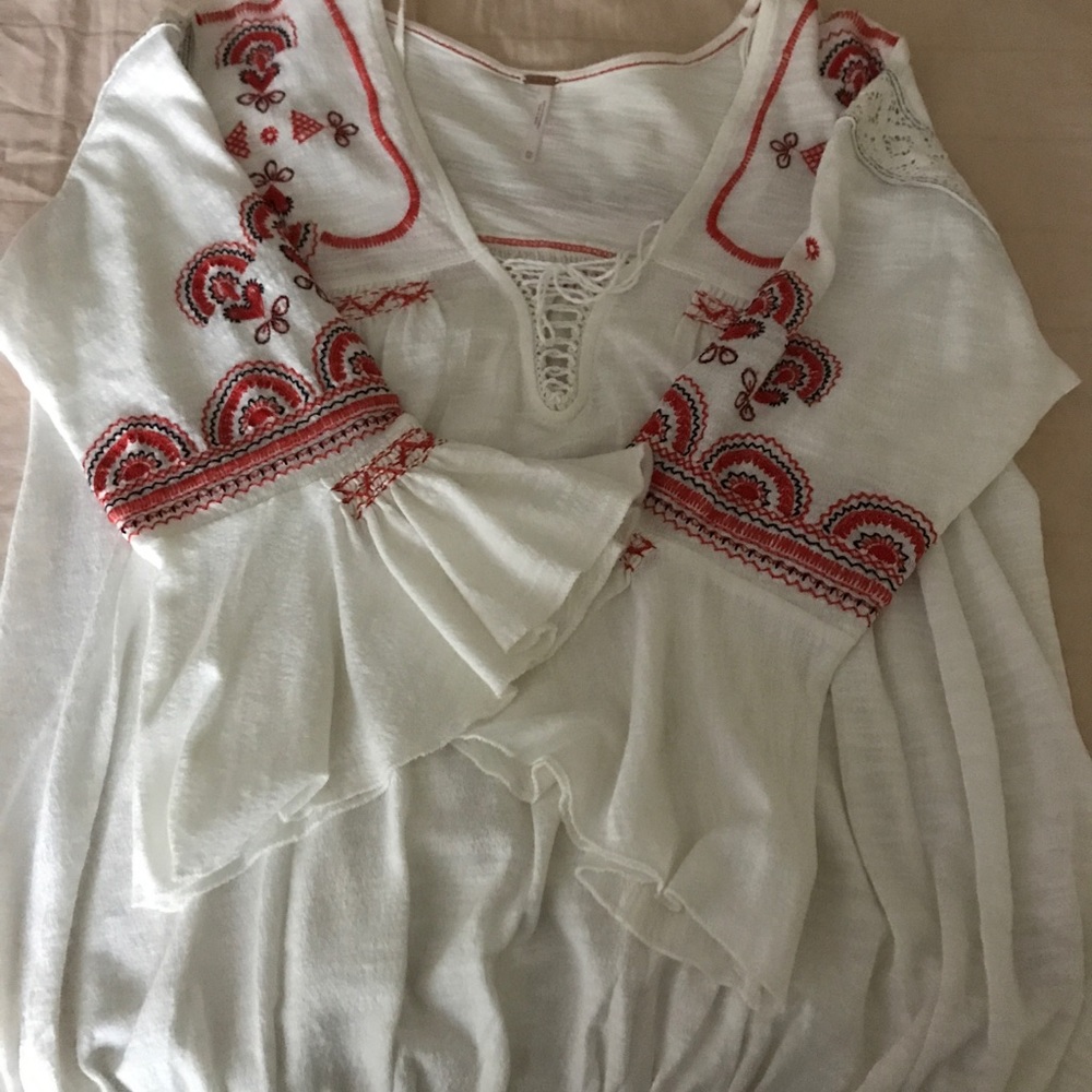 Free people boho tee