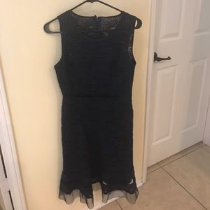 Bcbg navy Blue Dress
