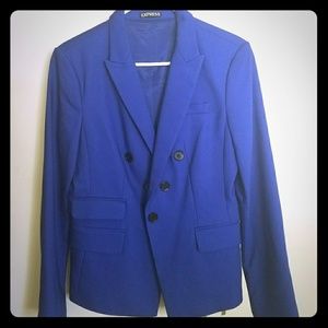 Royal blue blazer from Express!