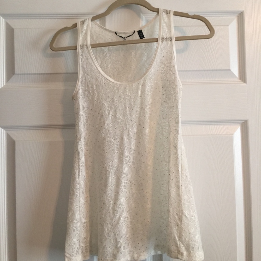 Lace tank