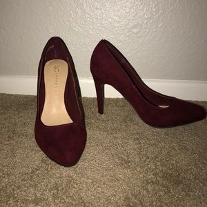 Burgundy Pumps