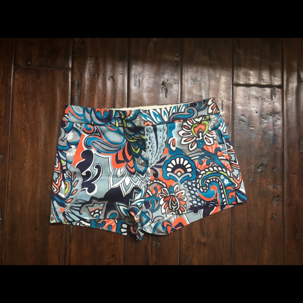 J Crew Moonglow paisley print shorts Excellent 2