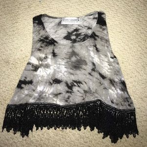 Gypsy Warrior tie dye crop top