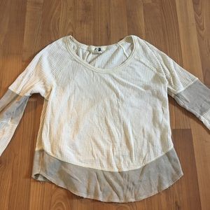 Cream long sleeve