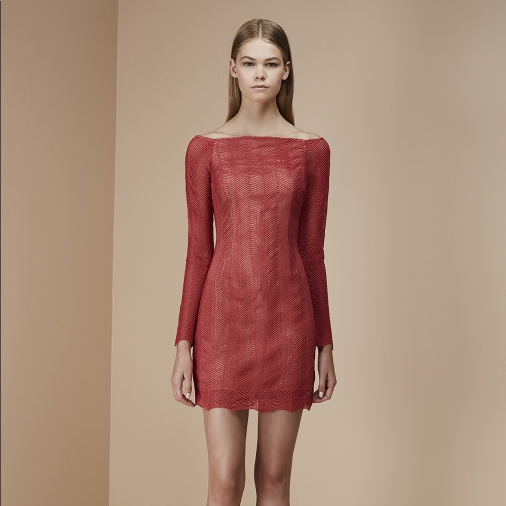 Keepsake Lace Off-Shoulder Dress