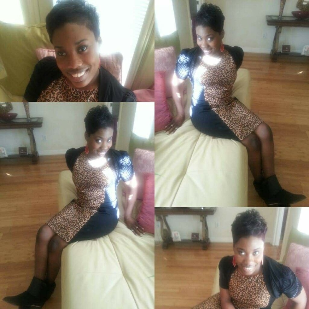 Leopard Print Dress