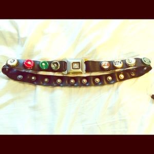 Cute bottle cap belt