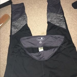 Tangerine large athletic leggings