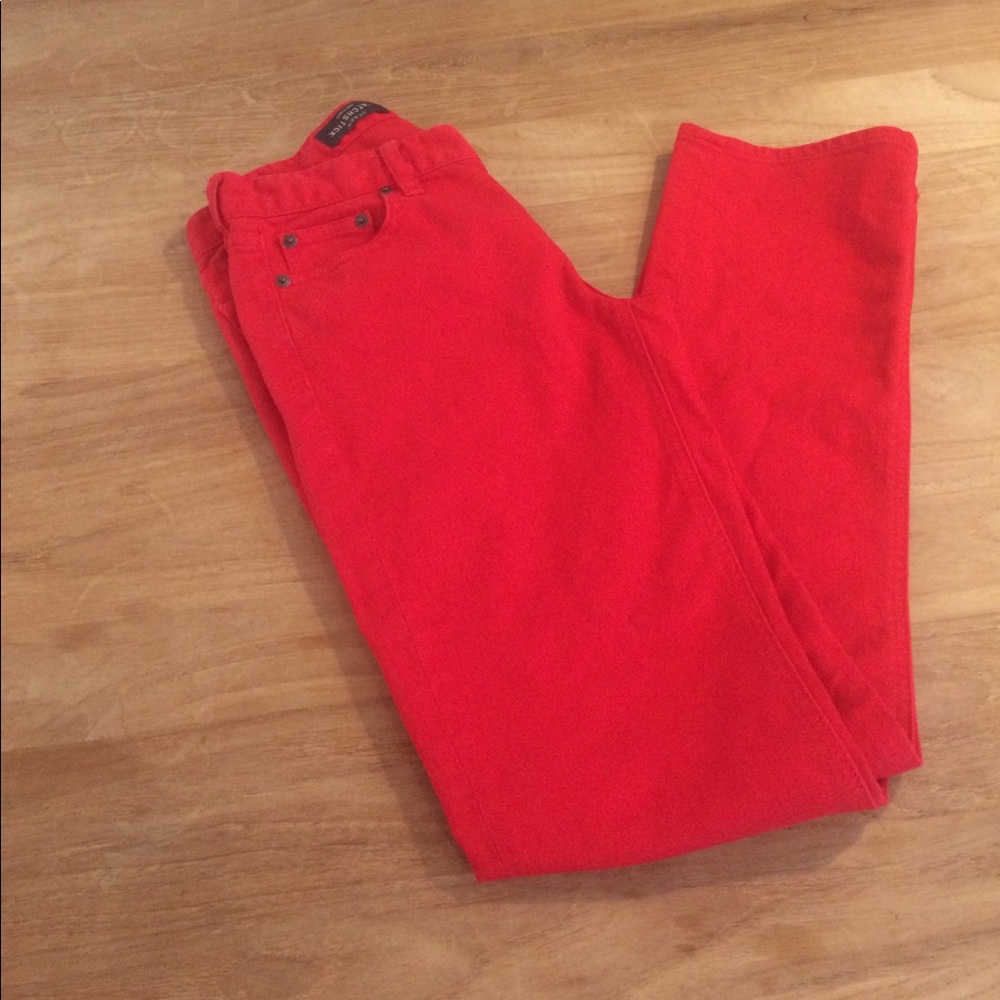 J. Crew Red jeans