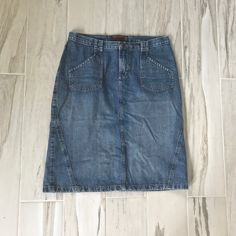 Blue Jeans Skirt
