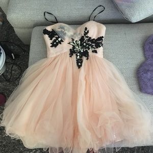 Pink homecoming dress