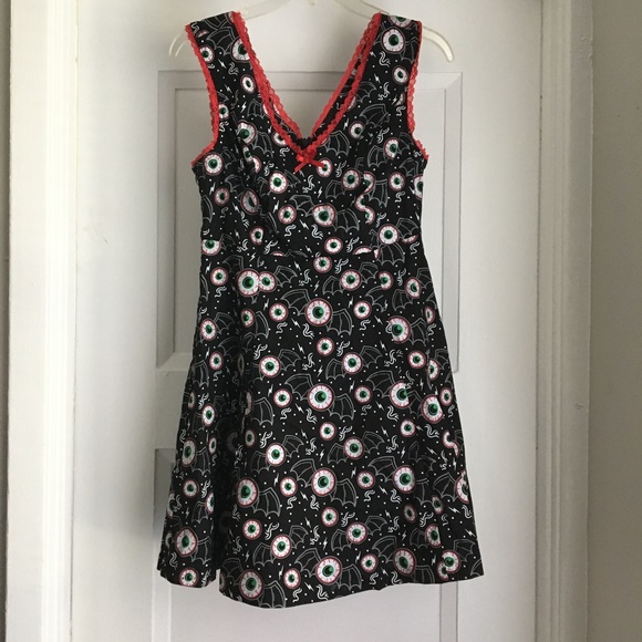 Sourpuss eyeball dress - Picture 1 of 2