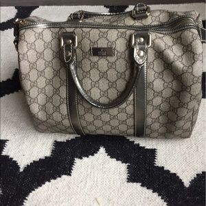 Authentic Gucci Joy Metallic Bag