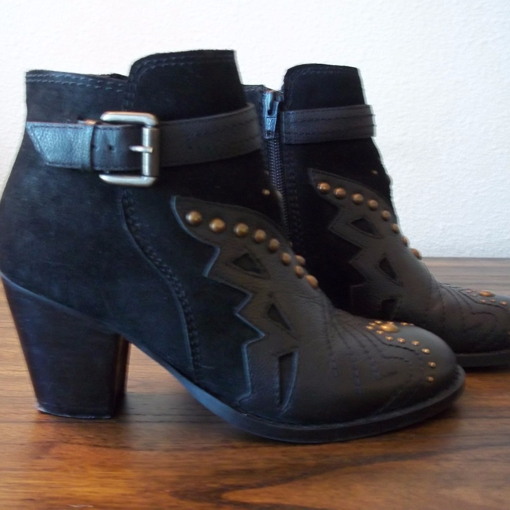 Western style booties