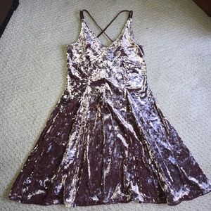 American Eagle velvet dress