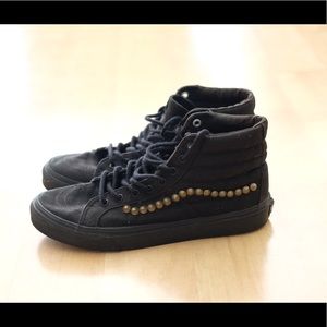 Customized Vans Sk8-Hi Slim in Size 8