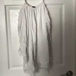 Cold Shoulder Lace Boho Dress