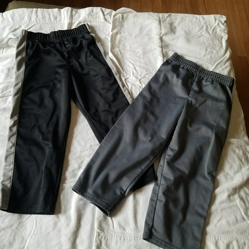 2 pairs boys athletic pants
