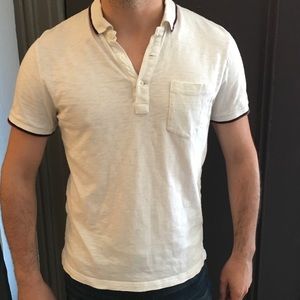 White J Crew Polo