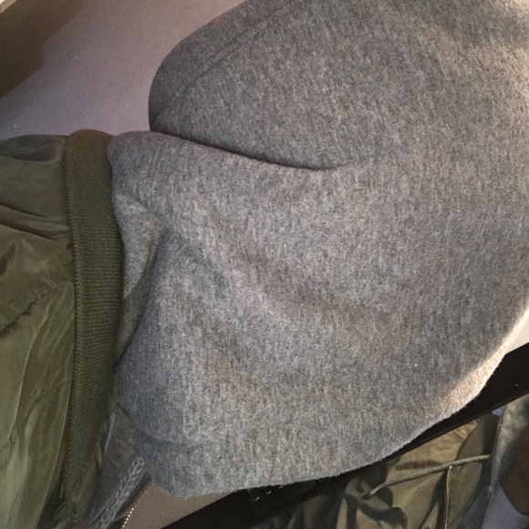 Bomber jacket with built in hoodie - Picture 3 of 3