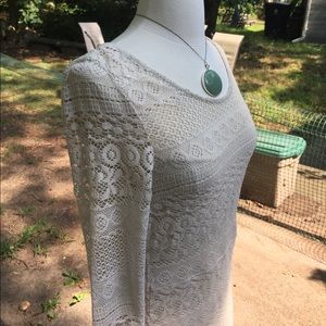 Roxy crouched full length lined dress nwt S liked