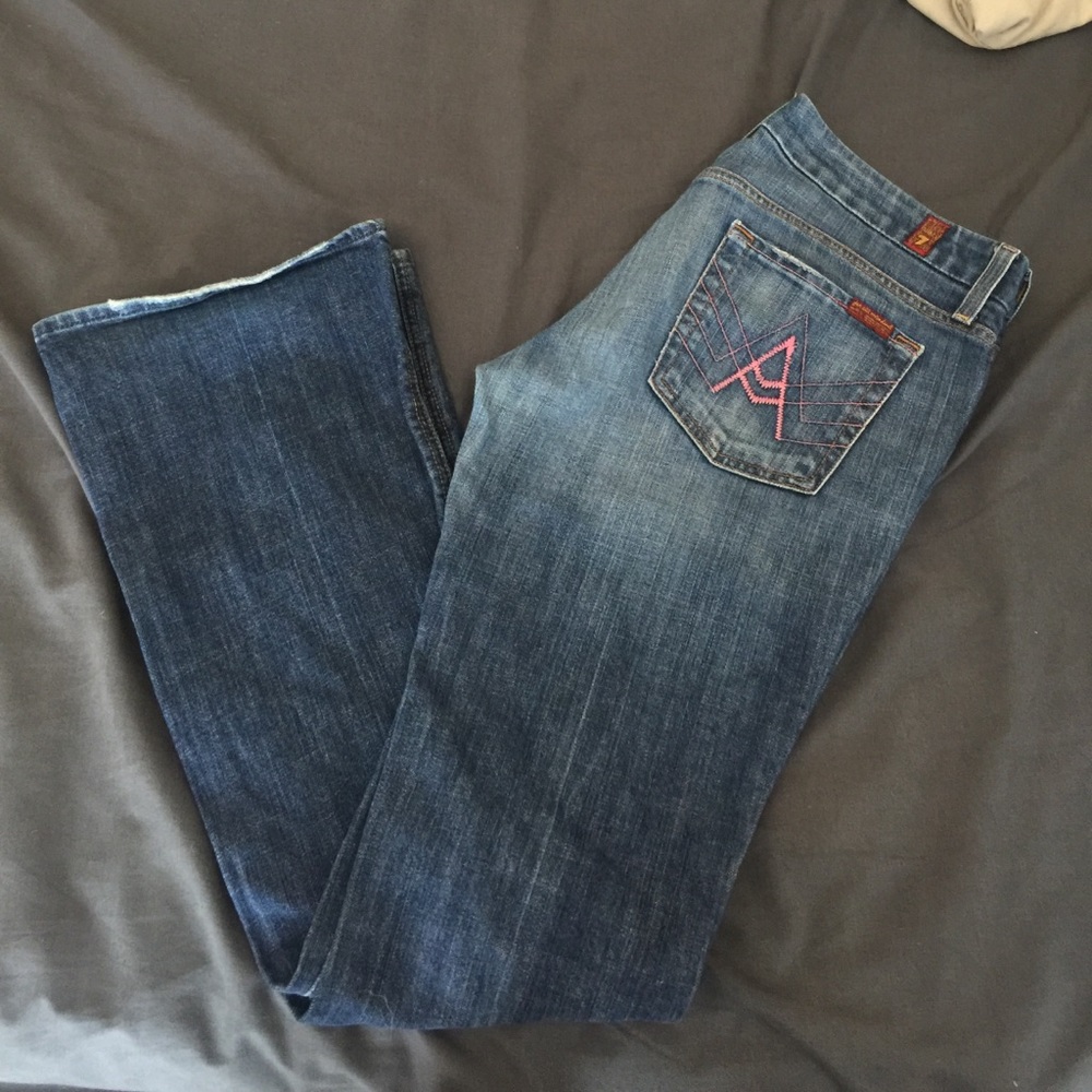 7 For All Mankind "A" Pocket Denim