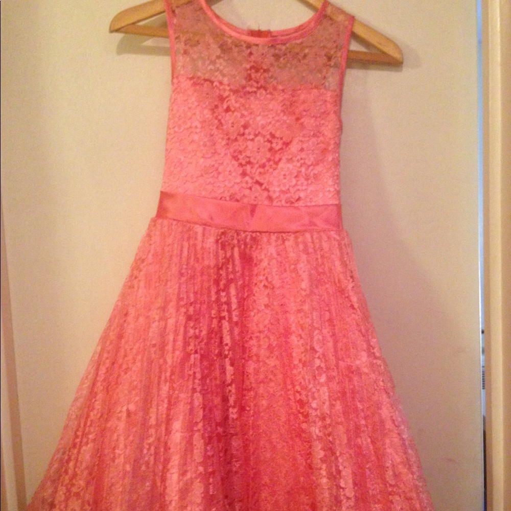 Children's lace  dress