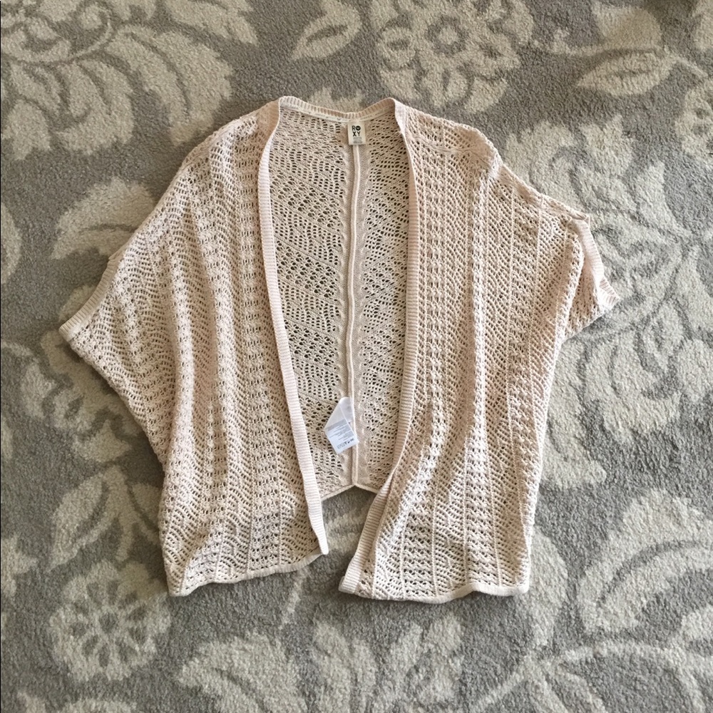 Slouchy Casual Cream Cardigan
