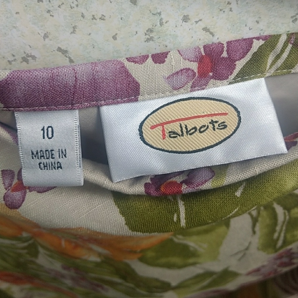 ■GIFTED■Talbots floral skirt - Picture 3 of 5