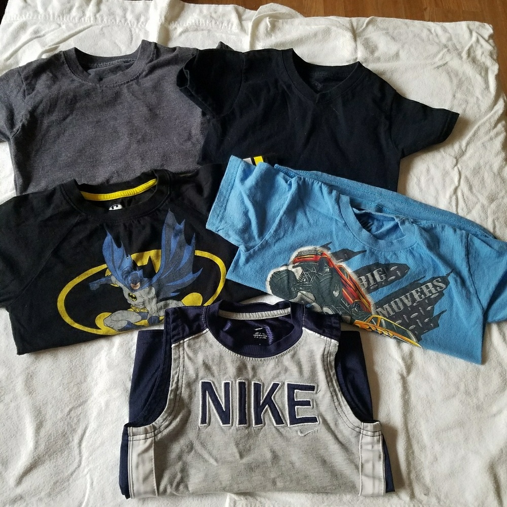 Set of 5 boys shirts