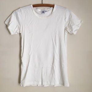 Petit Bateau White Cotton Tee