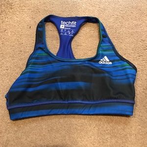 Adidas techfit sports bra