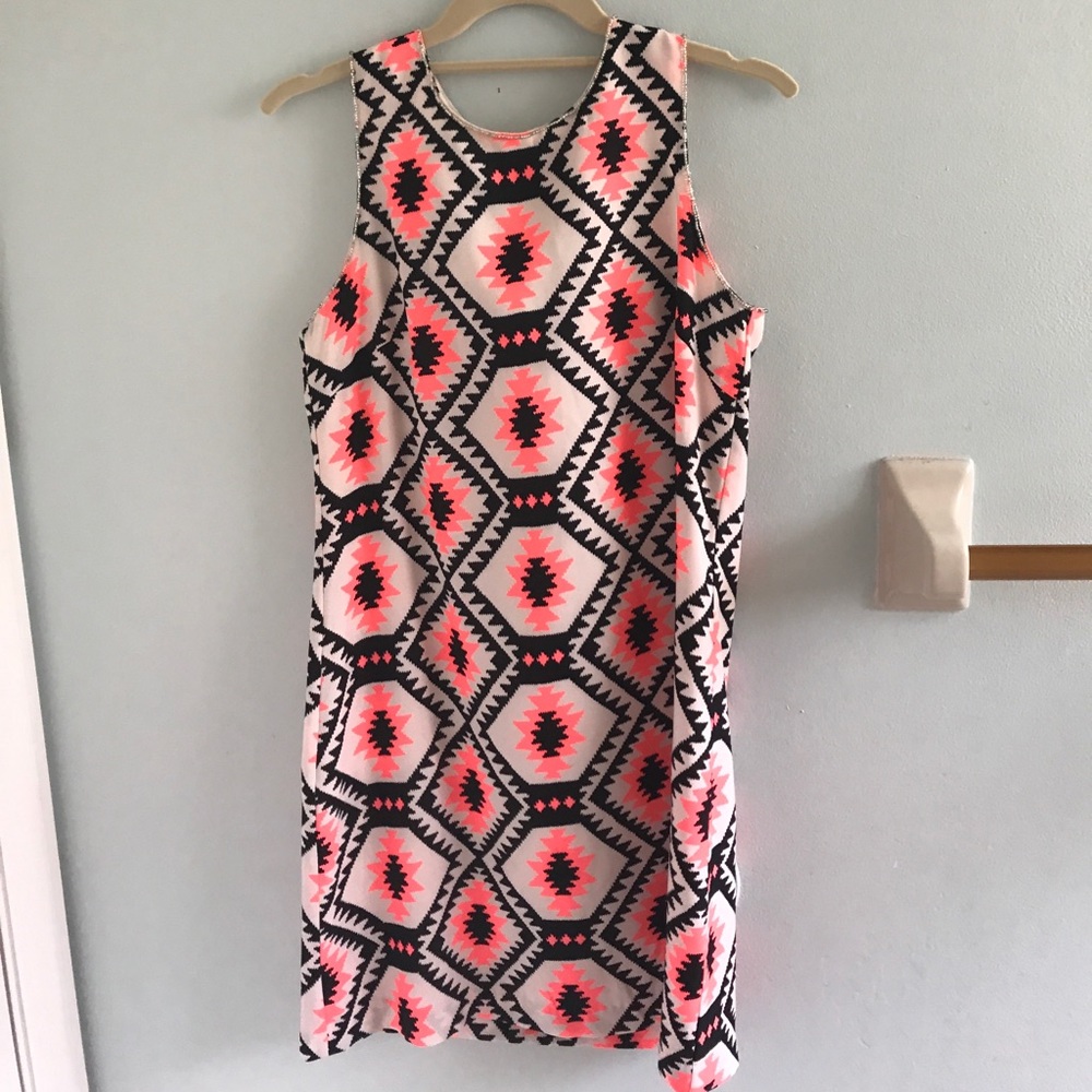 Beautiful beaded Francesca's tribal dress