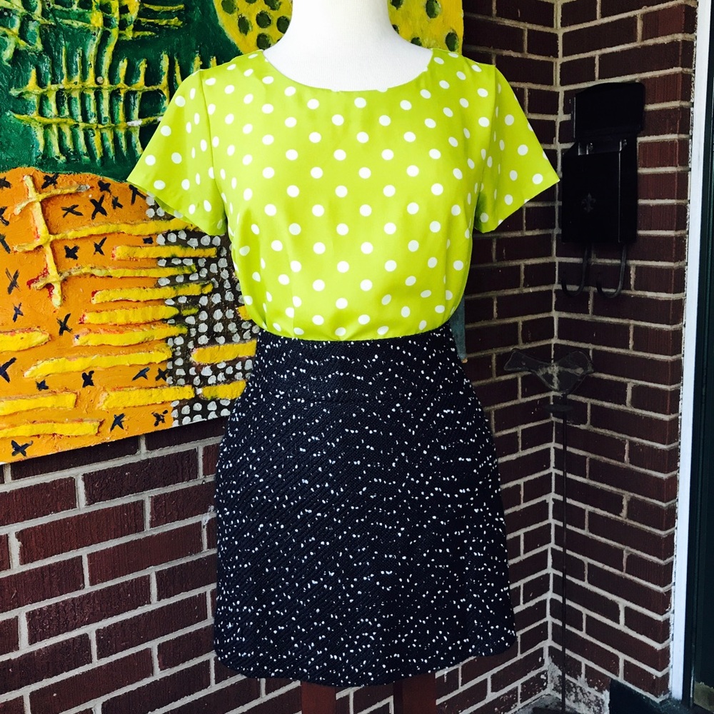 J. Crew Polka Dot Top