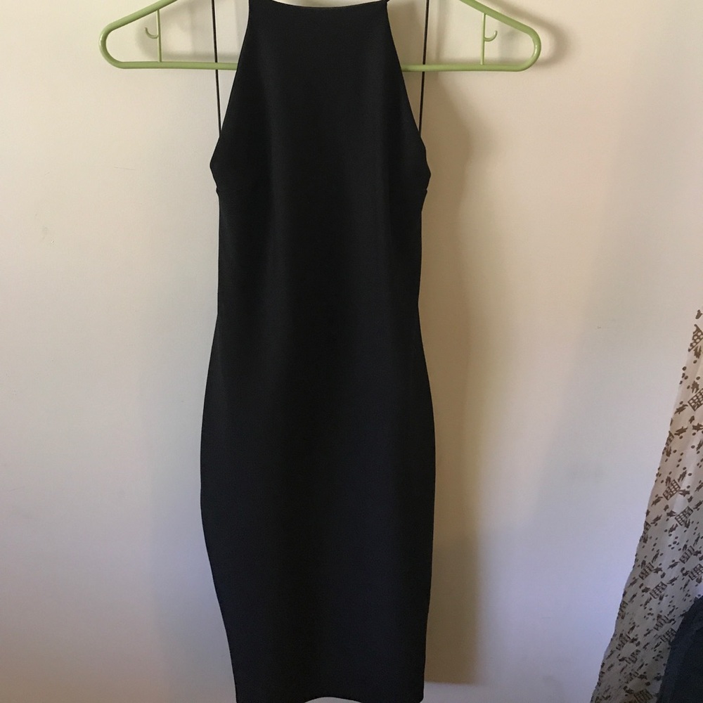 Boohoo backless dress