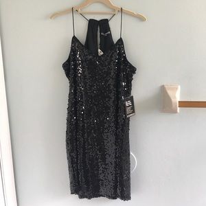 Fun and Flirty sequined dress from Express
